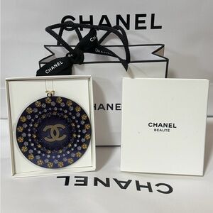 CHANEL Midnight Blue Gold Decorative Ornament